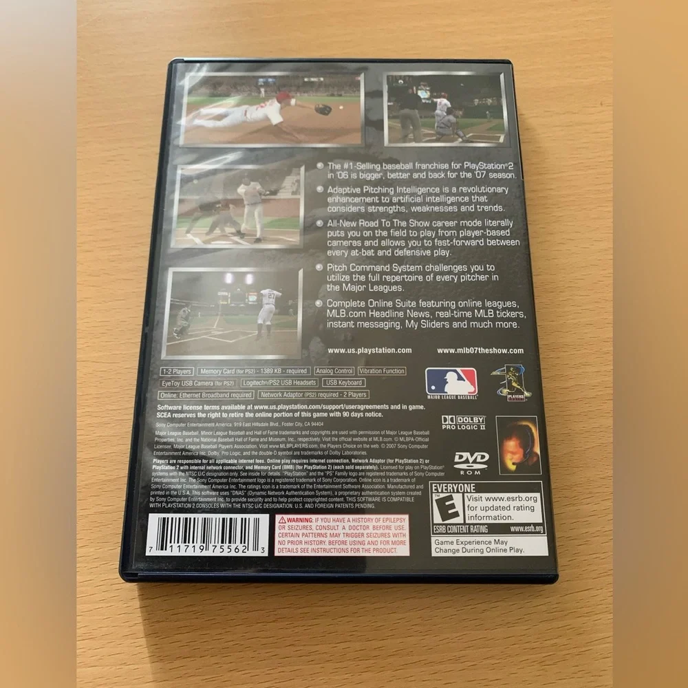 MLB 07: The Show (Sony PlayStation 2, 2007)